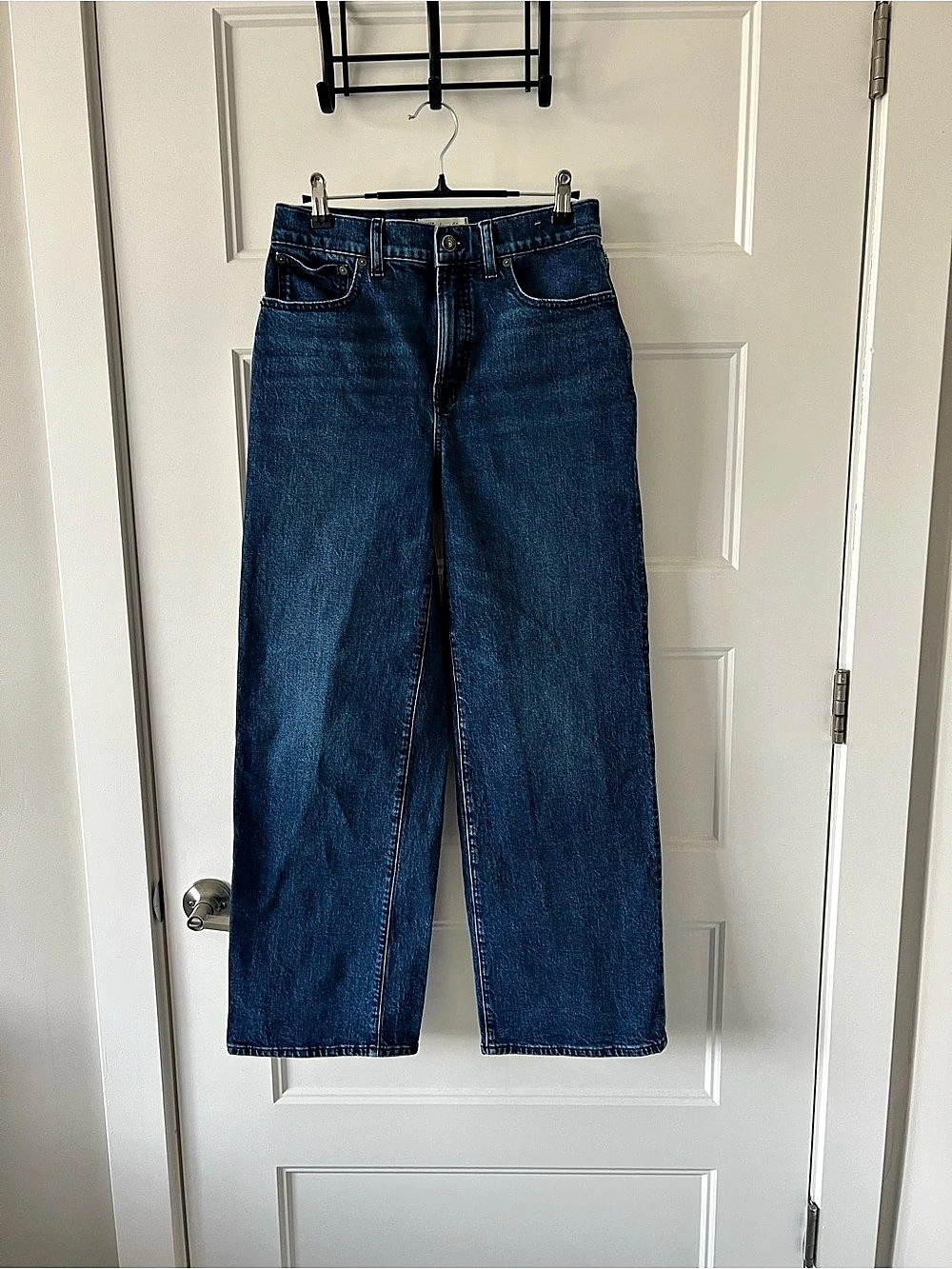 Madewell The Perfect Vintage Wide-Leg Jean Blue Waist 27 Like New